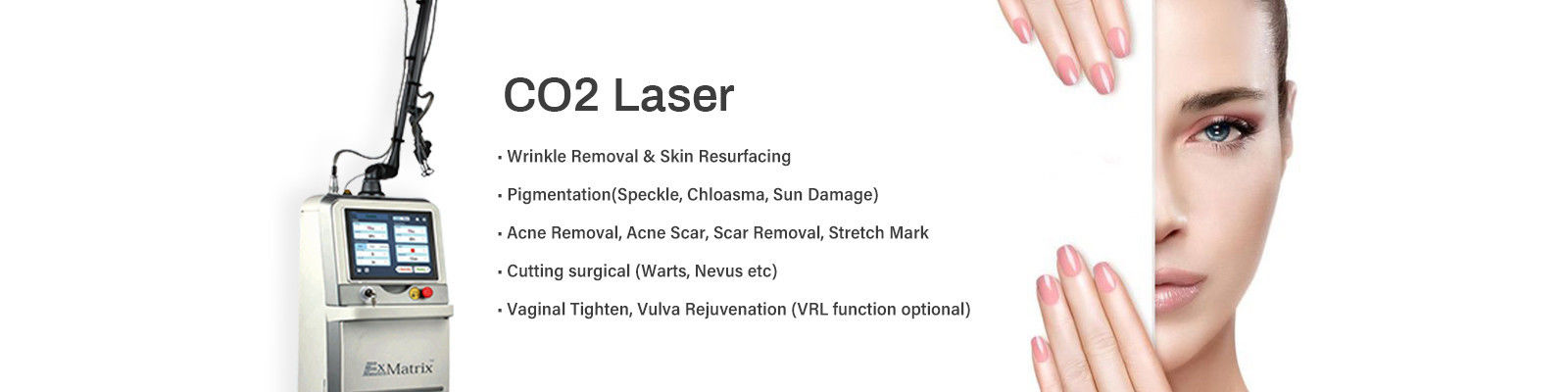 mesin laser pecahan co2